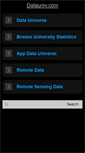 Mobile Screenshot of datauniv.com